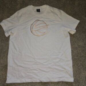 Nike MMW Graphic Men's TShirt White Gold Size XL